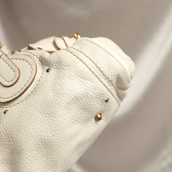 CHLOE Paddington Shoulder Bag White - Picture 11 of 16
